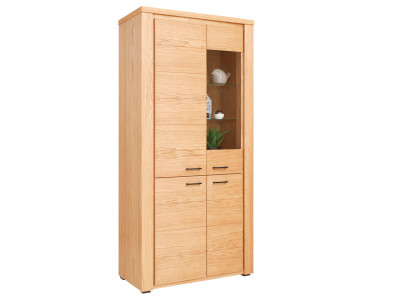 Vitrinn Anrichte Schaf Kommod Holz Miwwelen Stil Wunnzëmmer Kollektioun Vitrinnen